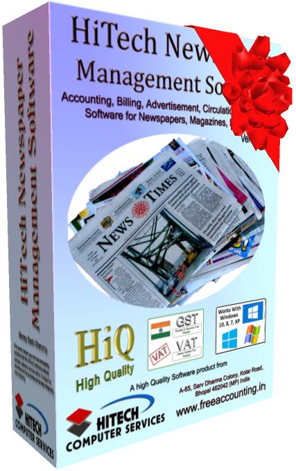 Software for newspaper publishers , newspaper, newspaper advertising management software, magazine, Newspaper Software, Product Name: HiTech Accounting Software, Pricing Model: Once in Lifetime, Newspaper Software, Accounting Software in India - Download Accounting Software, HiTech Accounting Software for petrol pumps, hotels, hospitals, medical stores, newspapers, automobile dealers, commodity brokers