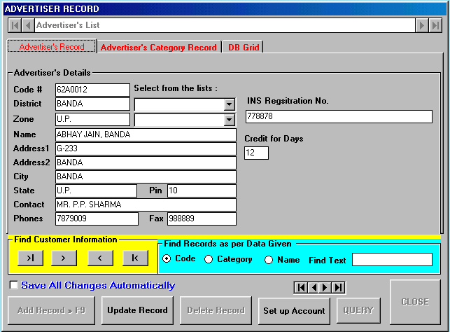 NewHiTechPer Software, HiTech Newspaper Management Software, Accounting Software, Newspaper Software, Business Management and Accounting Software for newspaper, magazine publishers. Modules : Advertisement, Circulation, Parties, Transactions, Payroll, Accounts & Utilities. Free Trial Download